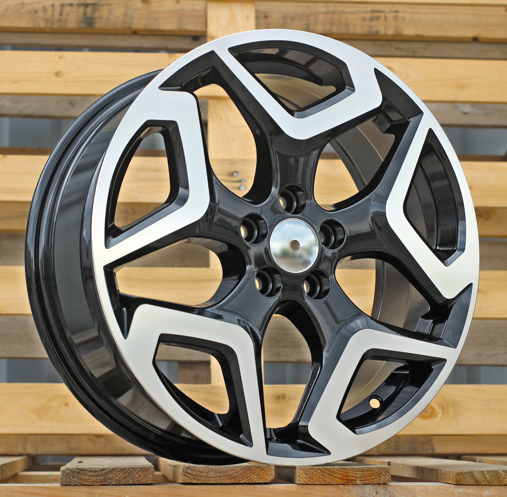 SUBARU 7x17 5x100 ET55 56,1 B1606 Noir poli