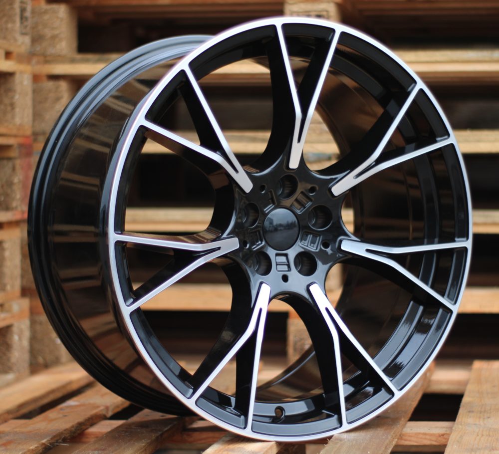 BMW 9,5x20 5x112 ET37 66,6 B1617 Noir poli