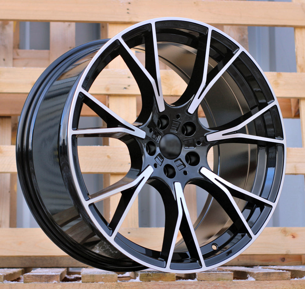 BMW 8,5x19 5x112 ET26 66,6 B1617 Noir poli
