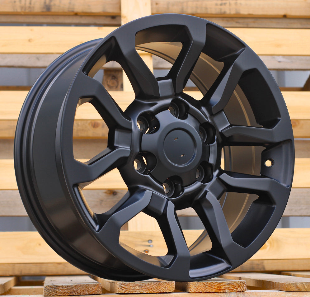 TOYOTA 7,5x17 6x139,7 ET30 106,1 B1623 Noir semi-mat