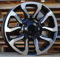 TOYOTA 7,5x17 6x139,7 ET30 106,1 B1623 Noir poli