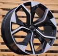AUDI 10x22 5x112 ET21 66,6 B1637 Noir poli