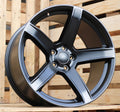 DODGE 9,5x20 5x115 ET15 71,6 B1671 Noir semi-mat