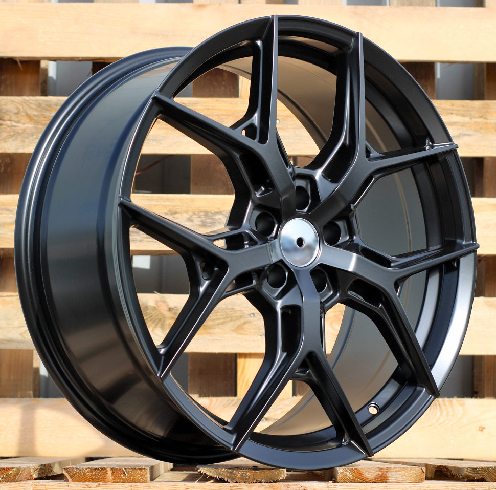 AUDI 8,5x20 5x130 ET35 66,6 B1696 Noir semi-mat