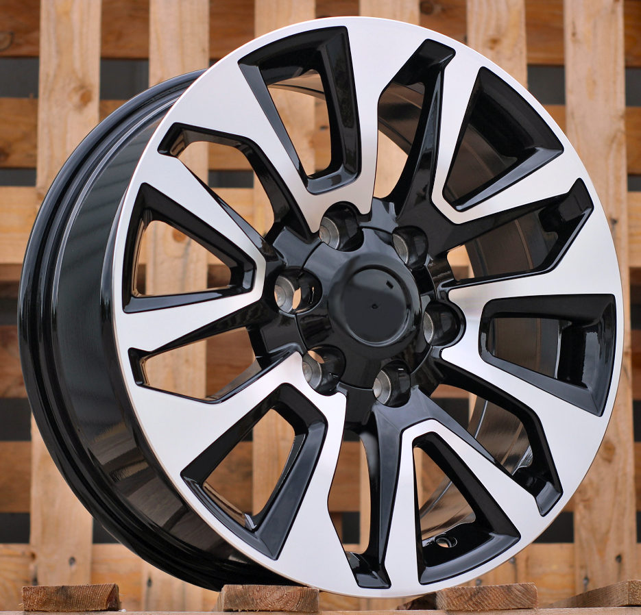 7,5x18 6x139,7 ET25 106,1 B1743 Noir poli