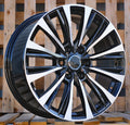 8x18 6x139,7 ET25 106,1 B1778 Noir poli