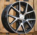 5,5x14 4x100 ET43 60,1 B1795 Noir poli