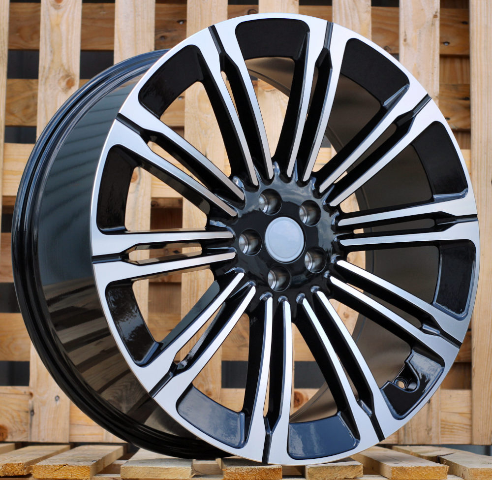 LAND ROVER 9,5x22 5x108 ET45 63,4 B1808 Noir poli
