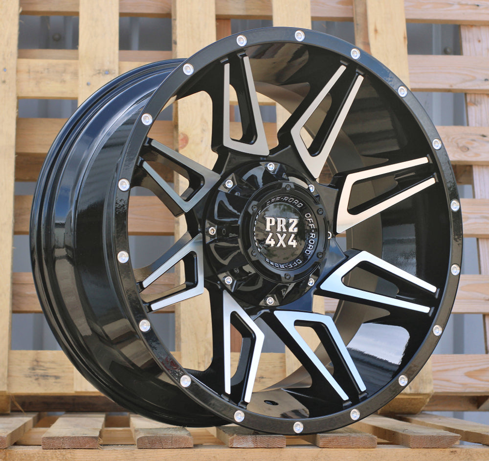 10x20 6x139,7 ET0 106,1 B1955 Noir poli