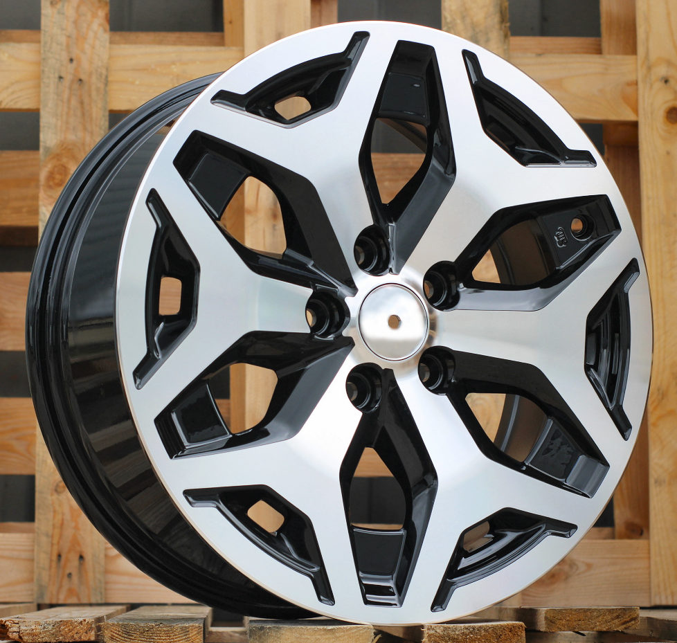 SUBARU 7x17 5x114,3 ET48 56,1 B2042 Noir poli