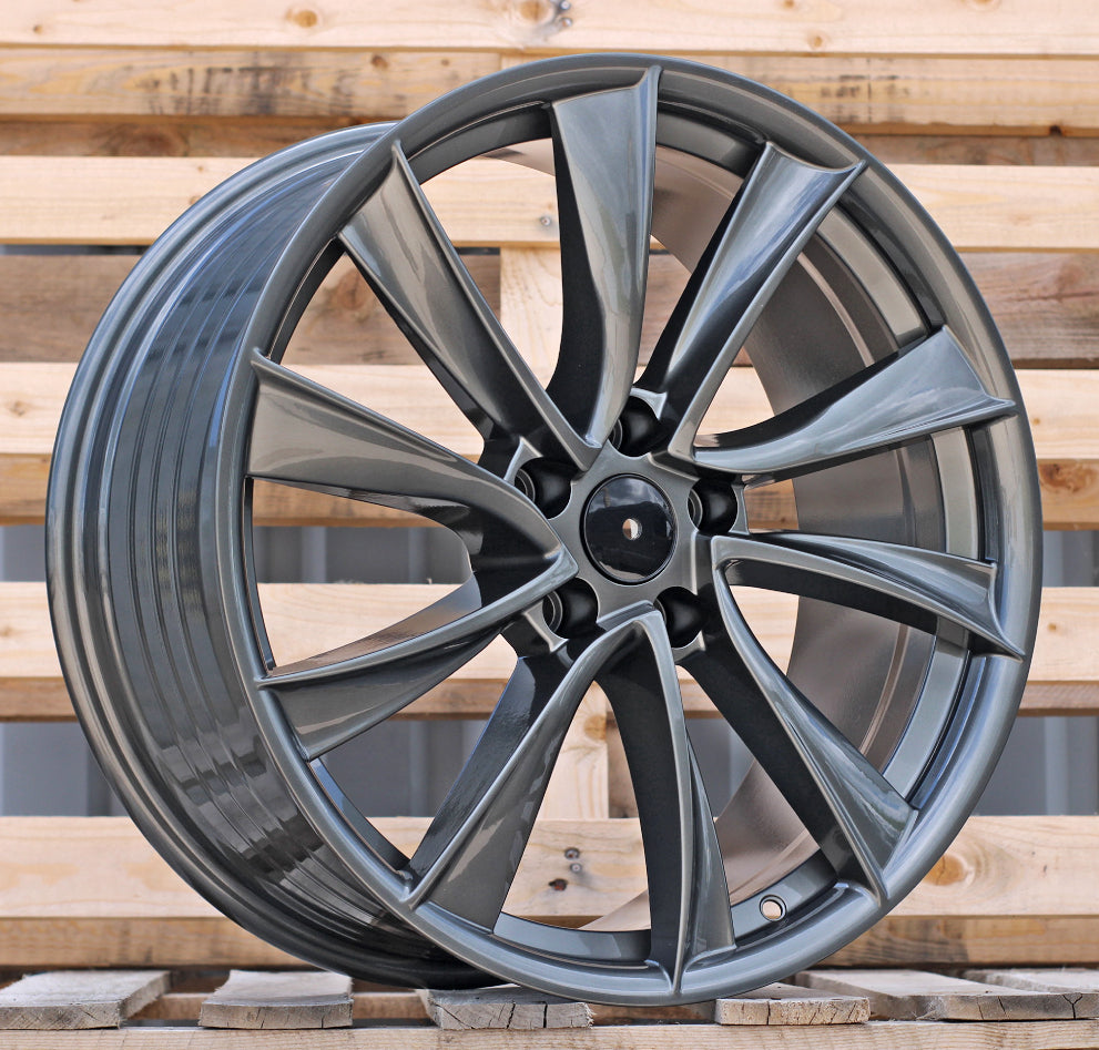 TESLA 8,5x19 5x114,3 ET35 64,1 B2046 Gun Metal