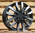 MERCEDES 6,5x16 6x130 ET54 84,1 B3023 Noir poli