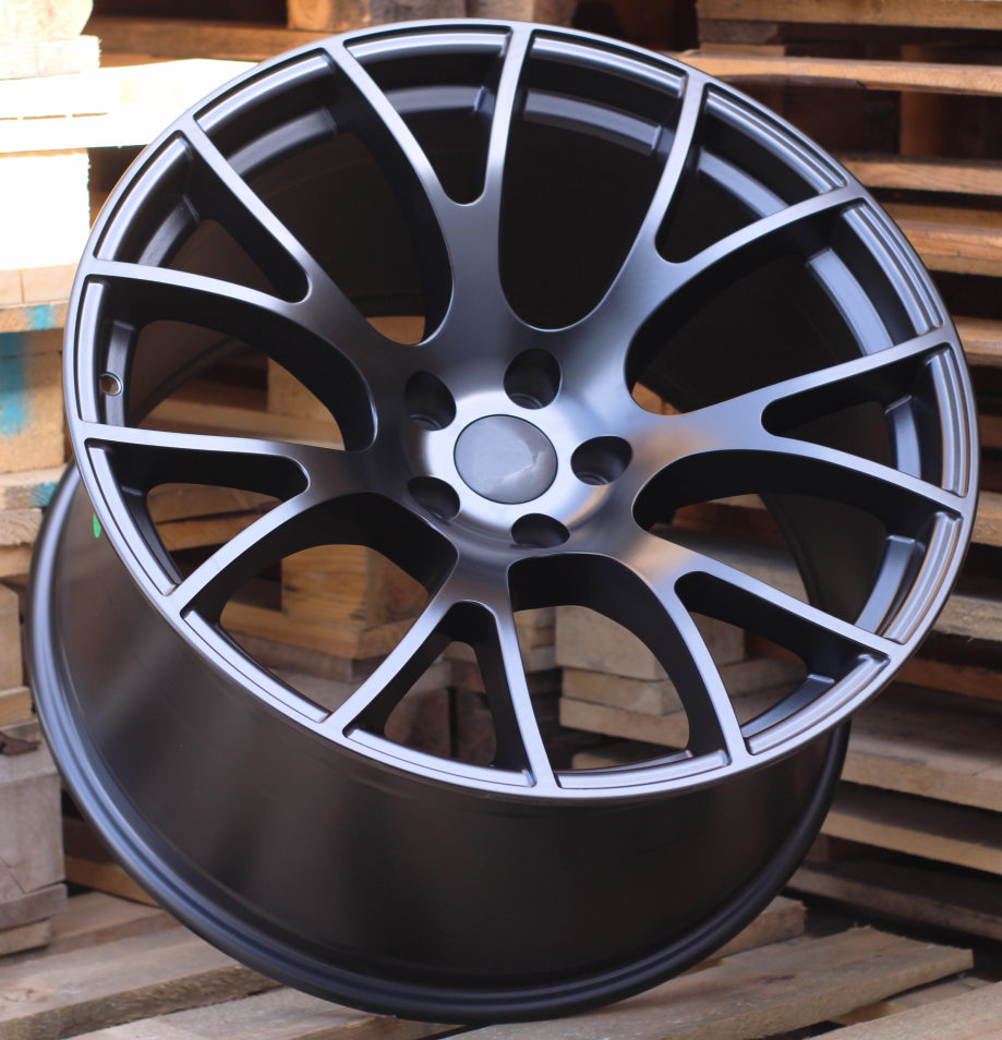 9,5x20 5x115 ET18 71,6 B5054 Noir semi-mat