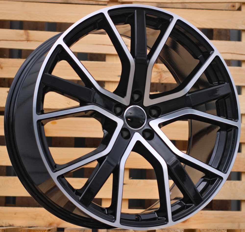 AUDI 10x22 5x112 ET21 66,6 B5131 Noir poli