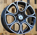 FIAT 6x15 4x98 ET35 58,1 B5164 Noir poli