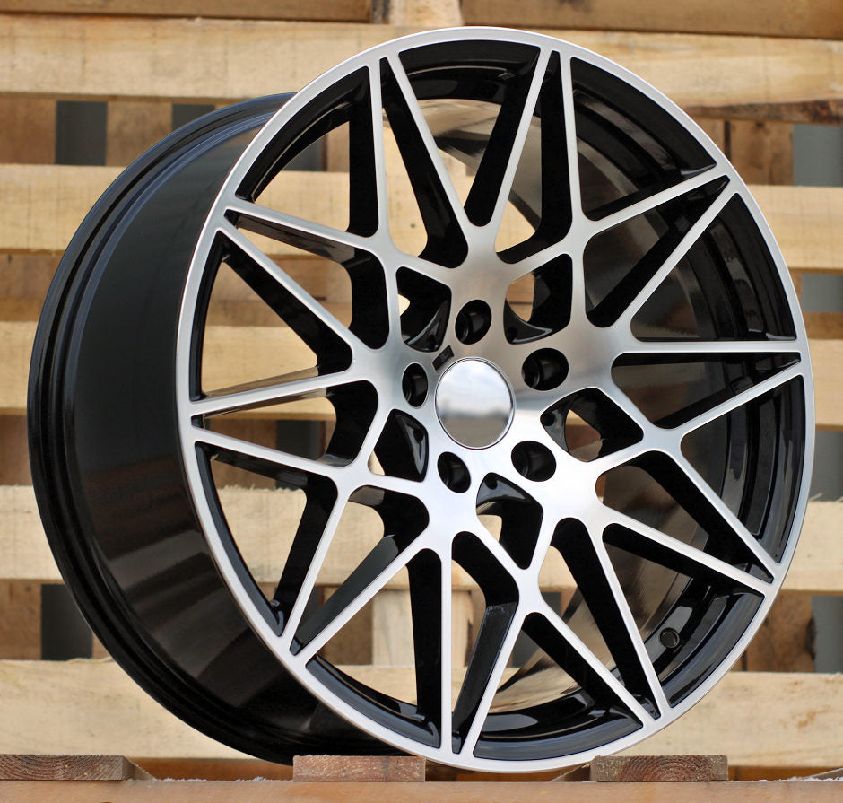 BMW 9,5x20 5x120 ET40 72,6 B5167 Noir poli