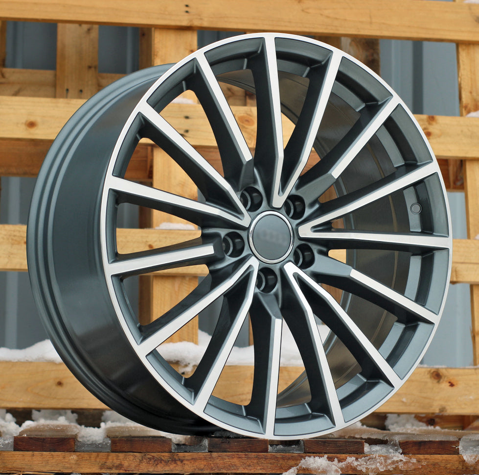 AUDI 8x18 5x112 ET31 66,6 B5246 Gris poli