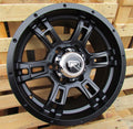 8x16 6x139,7 ET0 110,5 B5317 Noir semi-mat