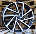 VW 6,5x16 5x112 ET45 57,1 B5329 Noir poli
