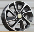 HYUNDAI 5x14 4x100 ET41 54,1 B5387 Noir poli