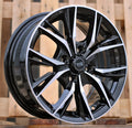 6x14 4x100 ET40 60,1 B5400 Noir poli