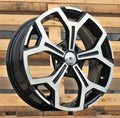 DACIA 6,5x17 5x114,3 ET50 66,1 B5409 Noir poli