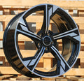 AUDI 7,5x17 5x112 ET40 66,6 B5419 Noir poli
