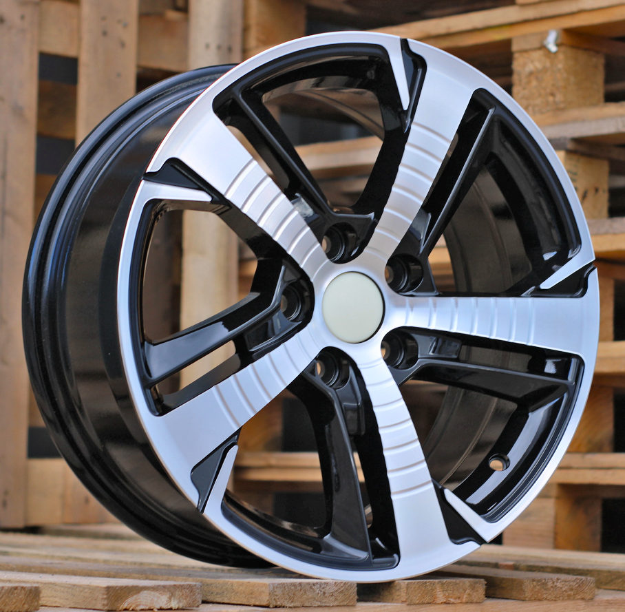 PEUGEOT 7x16 5x108 ET40 65,1 B5514 Noir poli