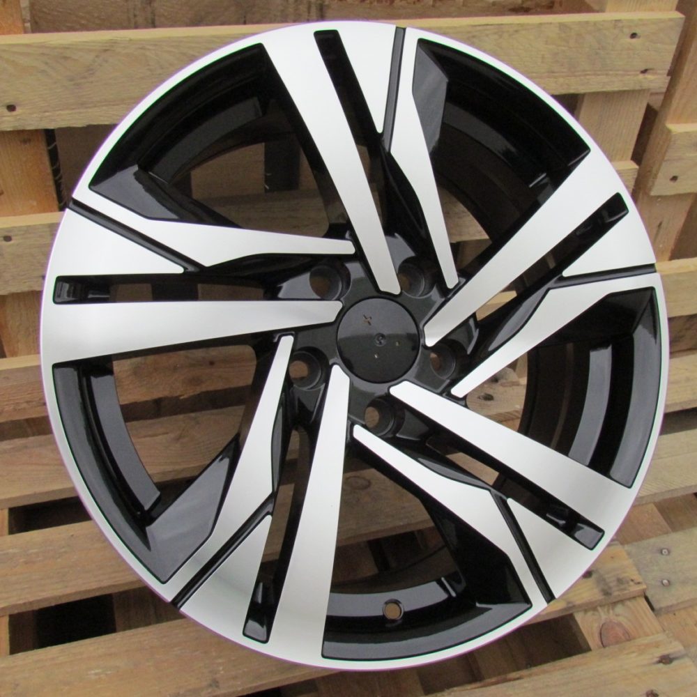 PEUGEOT 7x16 4x108 ET32 65,1 B5543 Noir poli