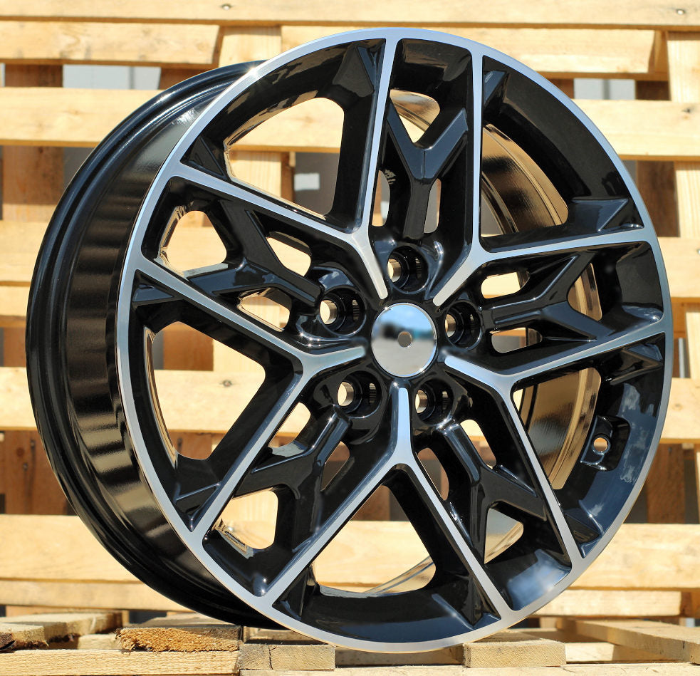KIA 7,5x18 5x114,3 ET48 67,1 B5567 Noir poli