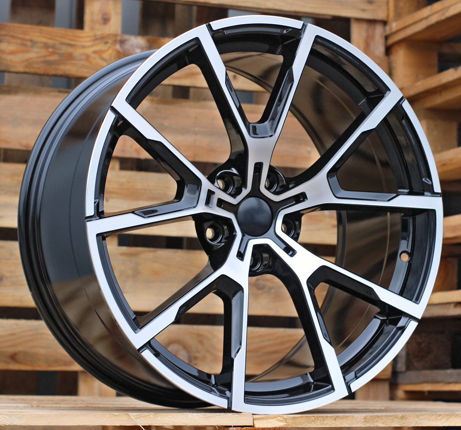 BMW 7,5x17 5x112 ET40 66,6 B5601 Noir poli