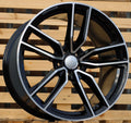 MERCEDES 11x21 5x112 ET49 66,6 B5610 Noir poli