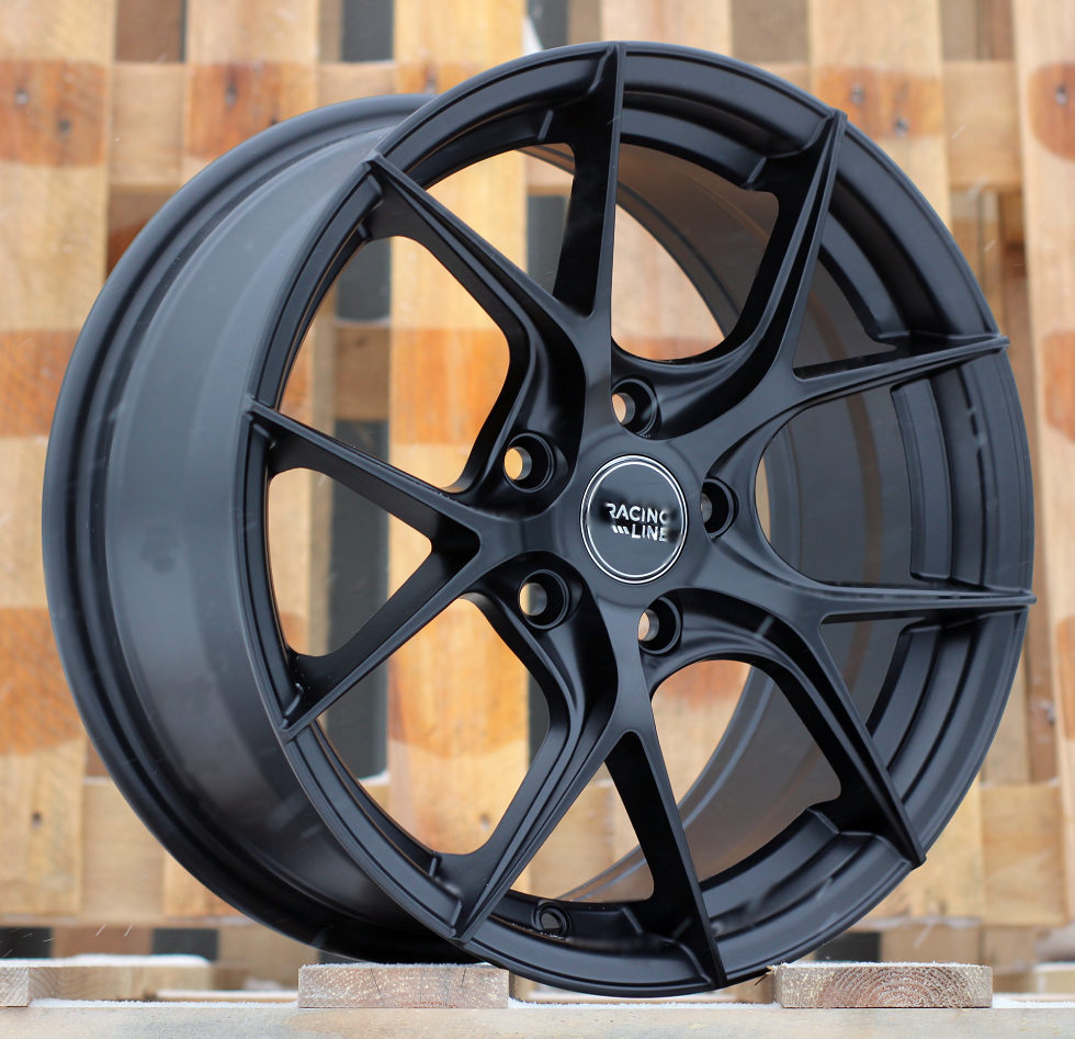 7x16 5x108 ET44 63,4 B5713 Noir semi-mat