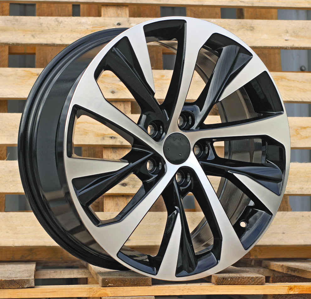 LEXUS 7,5x18 5x114,3 ET40 60,1 B5757 Noir poli