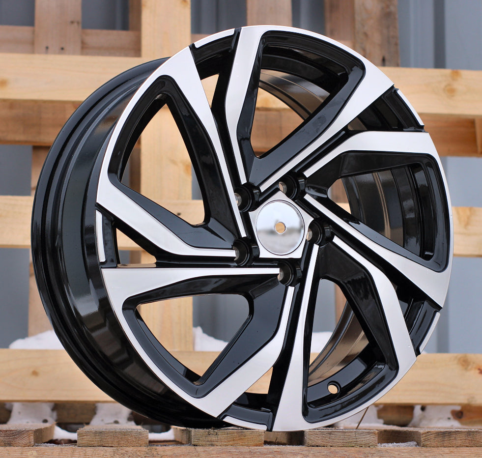 RENAULT 6x14 4x100 ET40 60,1 B5762 Noir poli