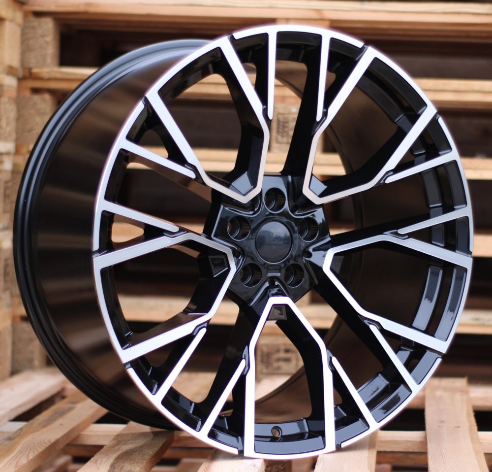 BMW 9,5x22 5x112 ET37 66,6 B5769 Noir poli