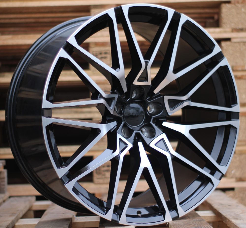 BMW 11,5x21 5x120 ET38 74,1 B5771 Noir poli