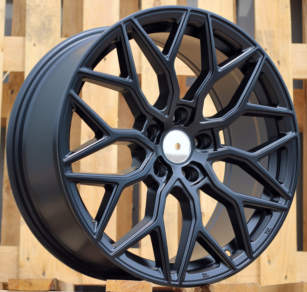 7,5x17 5x100 ET40 57,1 B5812 Noir semi-mat