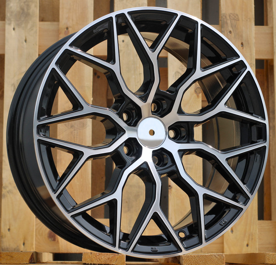 7,5x17 5x108 ET40 67,1 B5812 Noir poli