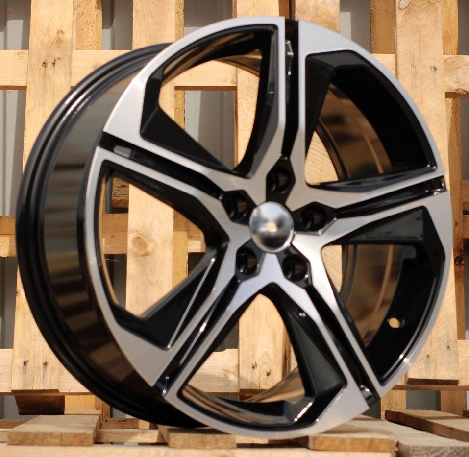 SEAT 7,5x18 5x112 ET46 57,1 B5817 Noir poli