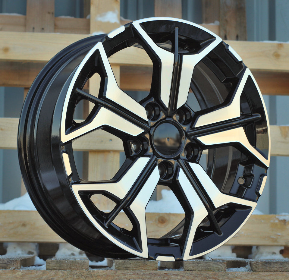 KIA 6,5x16 5x114,3 ET40 67,1 B5846 Noir poli
