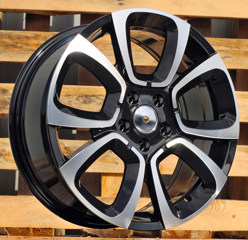 CITROËN 7x17 4x108 ET25 65,1 B5850 Noir poli