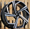 VW 8x18 5x112 ET45 57,1 B5851 Noir poli