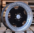 MERCEDES 8x17 5x112 ET25 66,6 B5852 Noir bord poli