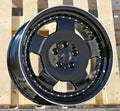 MERCEDES 8x18 5x112 ET35 66,6 B5852 Noir bord poli