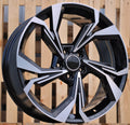 AUDI 8x18 5x112 ET45 66,6 B5893 Noir poli
