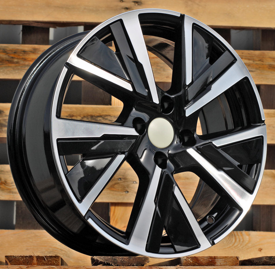 PEUGEOT 6,5x16 4x108 ET32 65,1 B5906 Noir poli