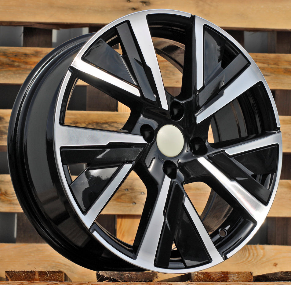 PEUGEOT 6,5x16 5x108 ET40 65,1 B5906 Noir poli