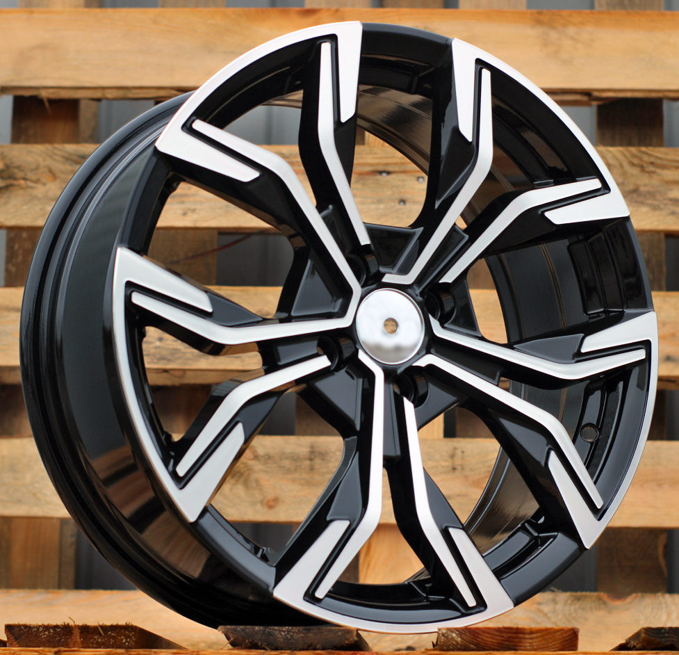 RENAULT 7x17 5x114,3 ET35 66,1 B5920 Noir poli