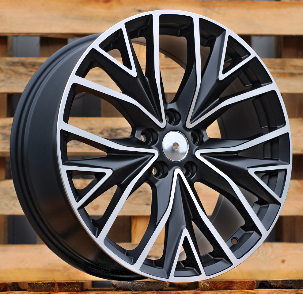 CUPRA 8x19 5x112 ET49 57,1 B5922 Noir poli semi-mat